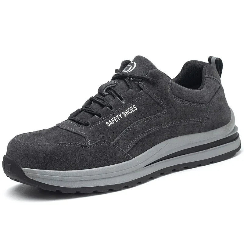 Women Safety Shoes Anti Puncture Work Sneakers