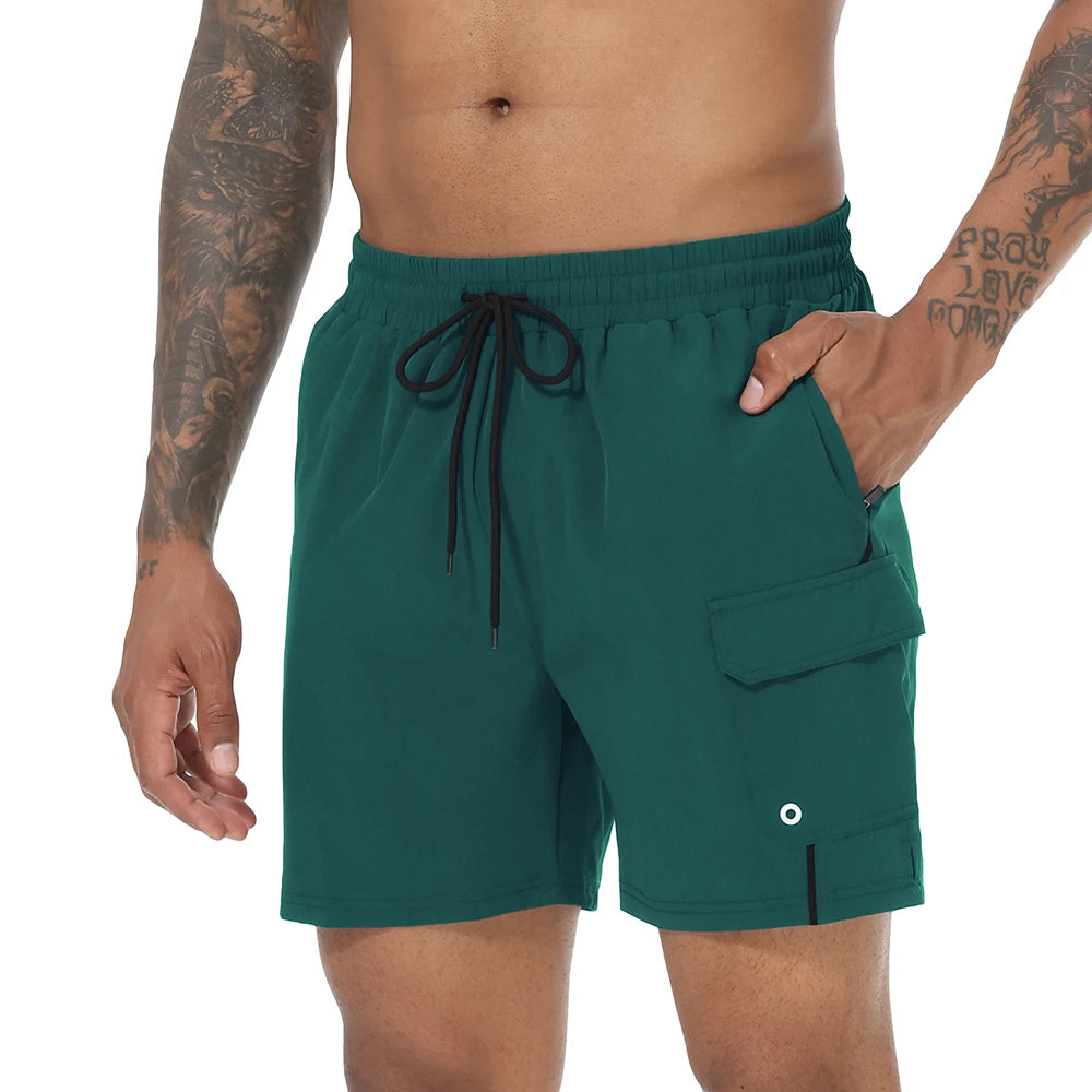 Men Quick Dry Swim Shorts