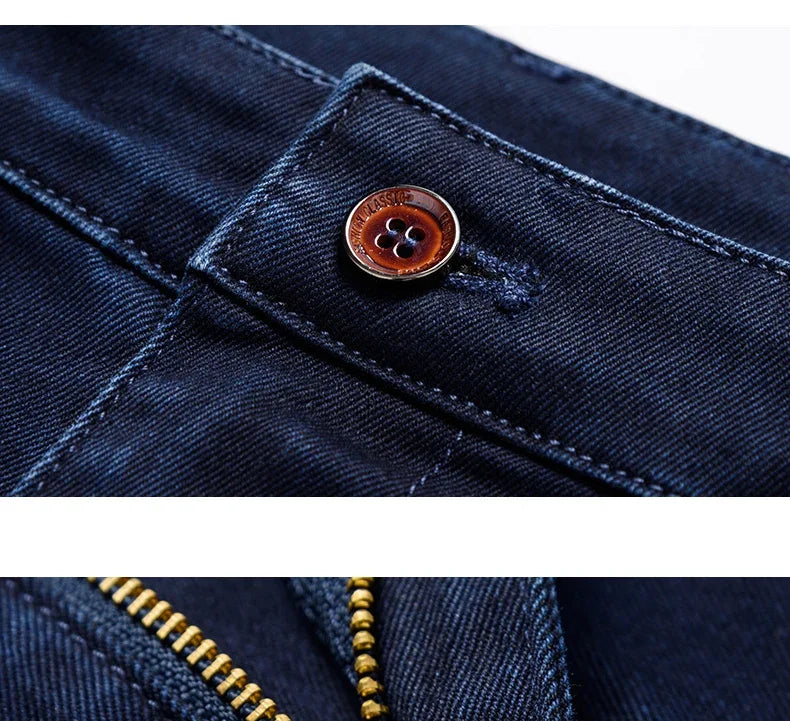 Men Classic Straight Jeans