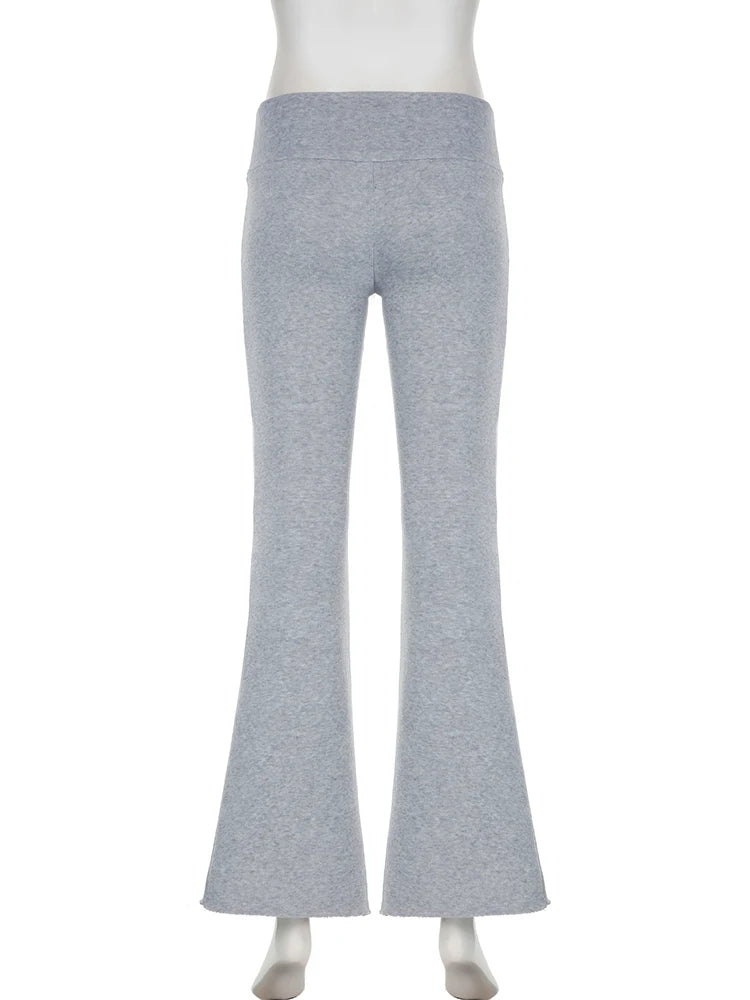 Women Y2K Flare Bootcut Pants