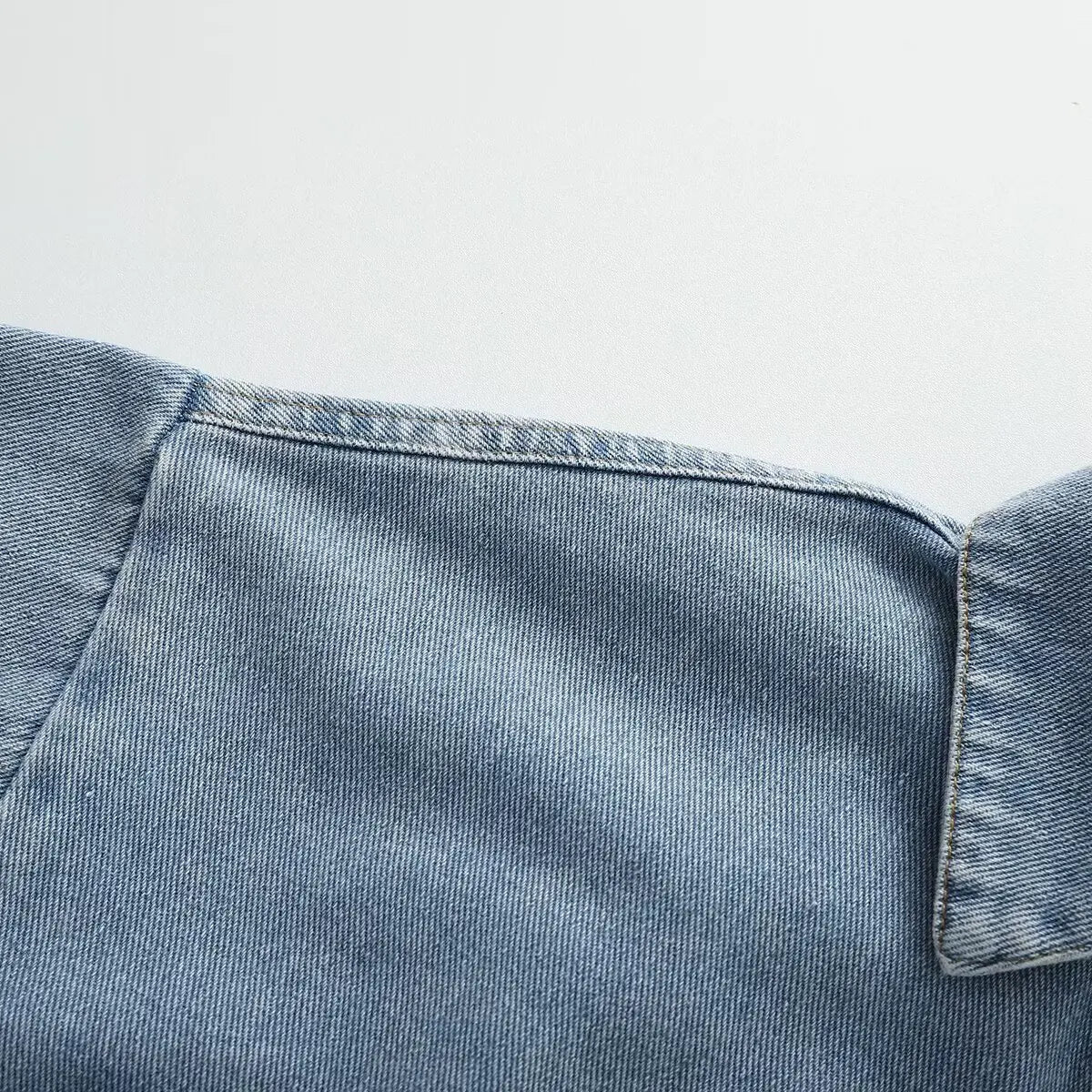 DenimPulse™ – Waist Slim Short Denim Jumpsuit (Playful, Sculpted & Trendy)