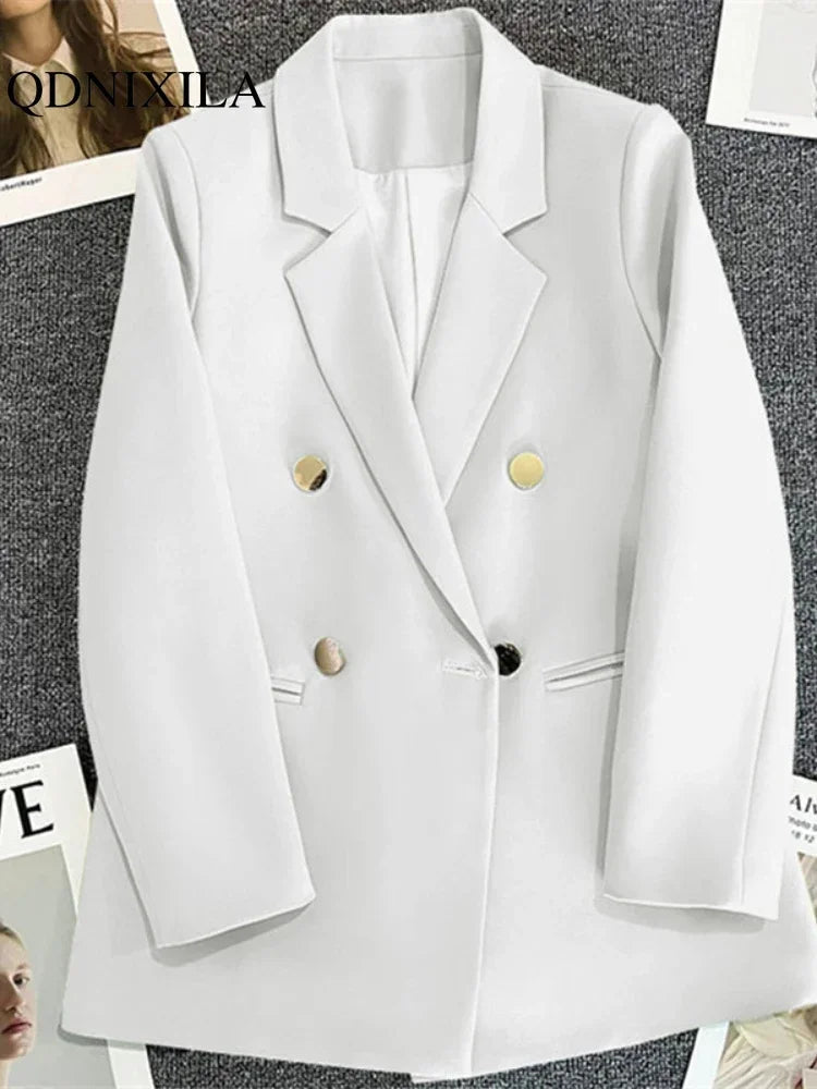 SilhouetteFit™ – Slim Blazer (Korean Fashion, Office-Ready Slimming Design)