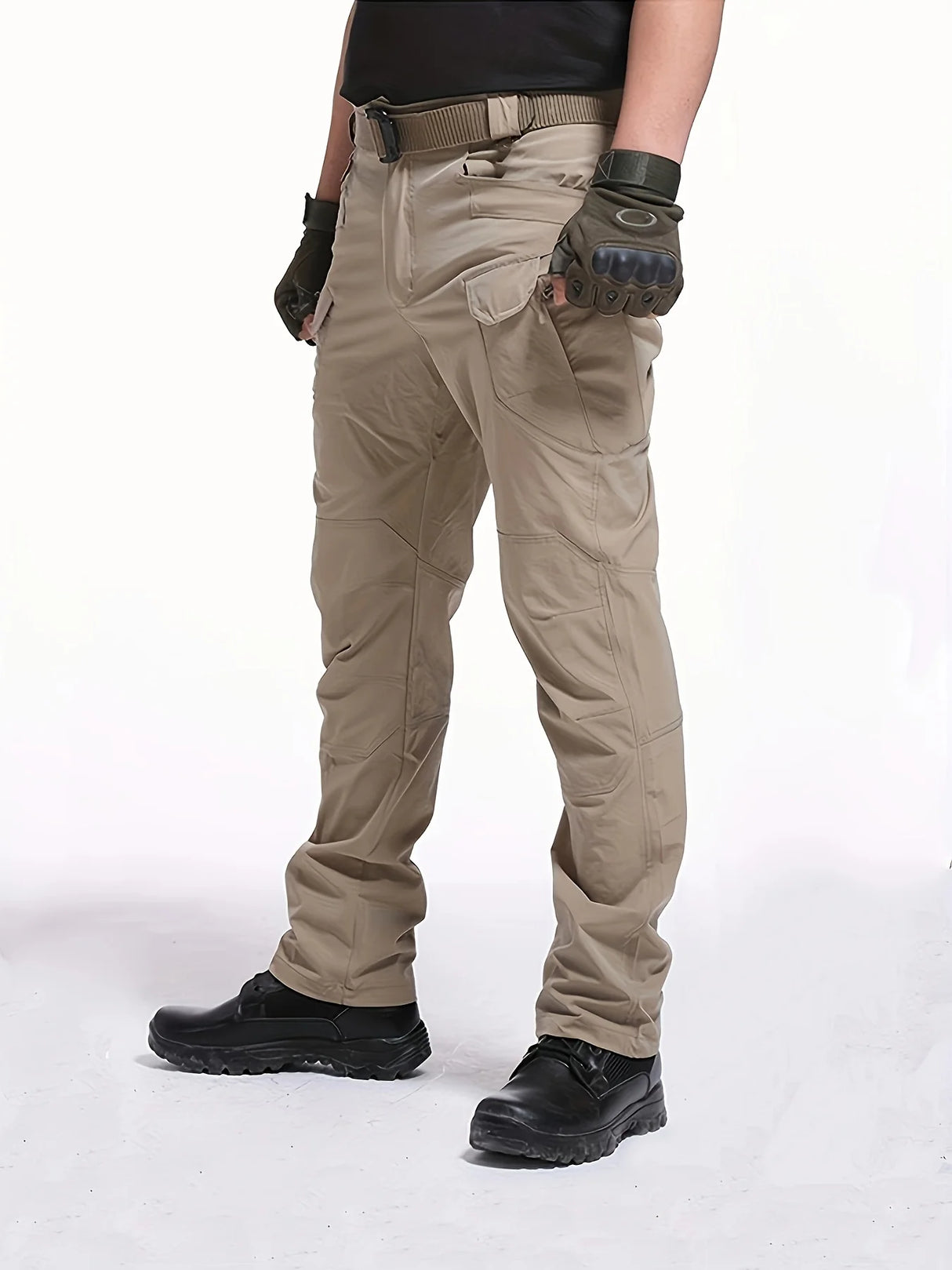Plus Size Men's Thin Cargo Pants – Summer Loose Fit