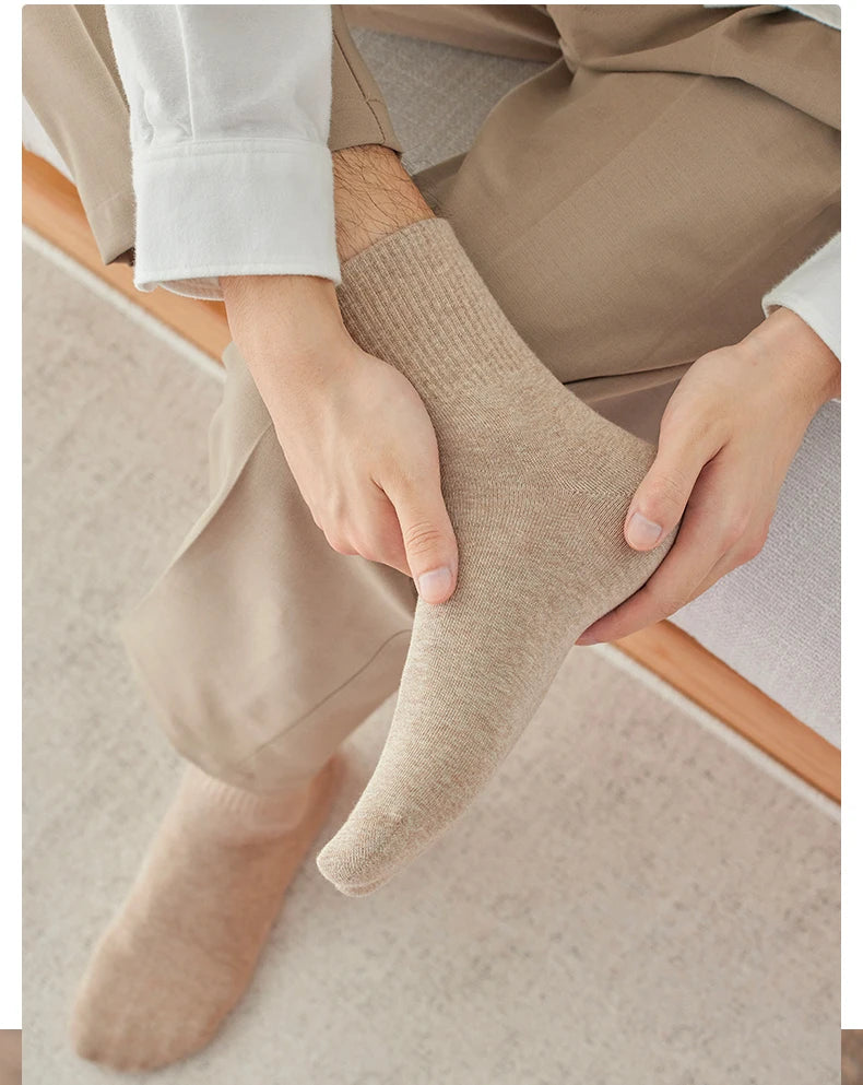 Men’s Cotton Business Dress Socks