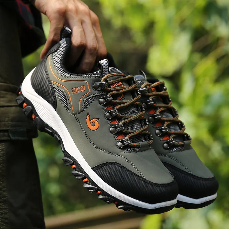Men’s Leather Casual Sneakers