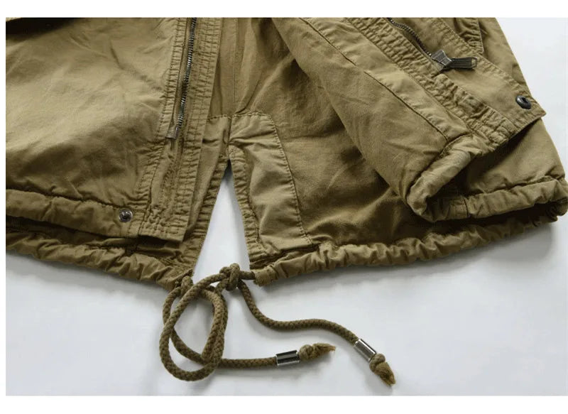 Men’s Windbreaker Trench Jacket