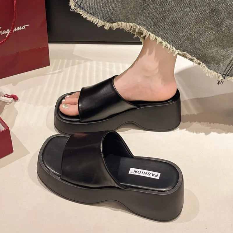 Embroidery Mesh Beaded Mary Jane Ballet Flats