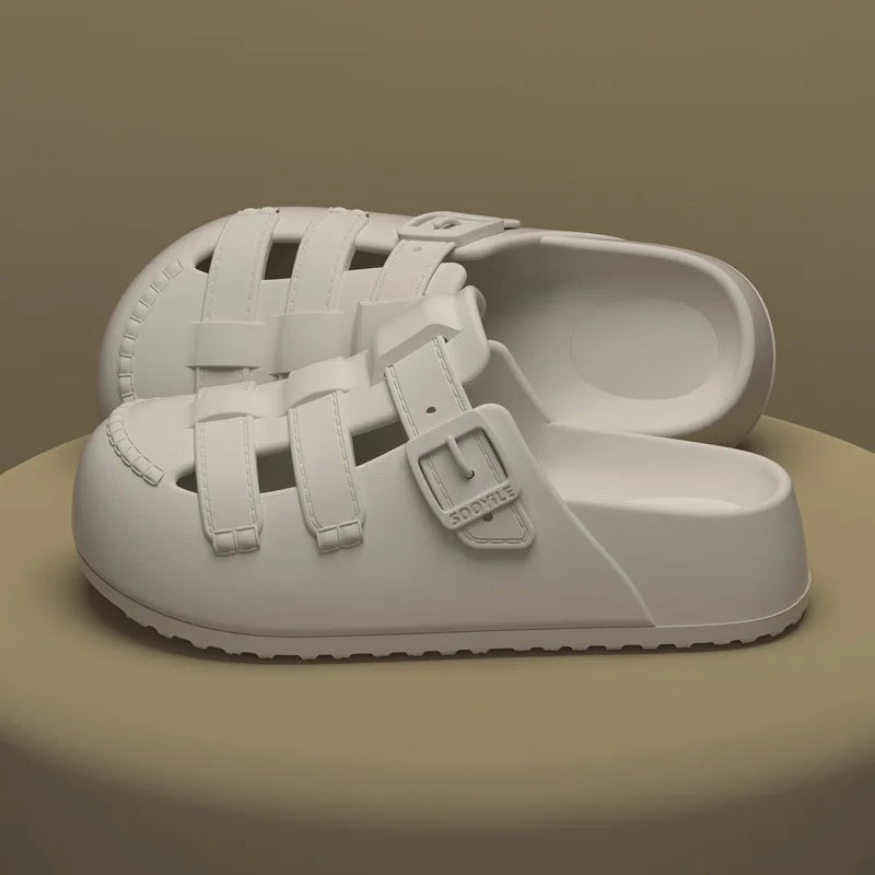 Women Mules Casual Platform Slides