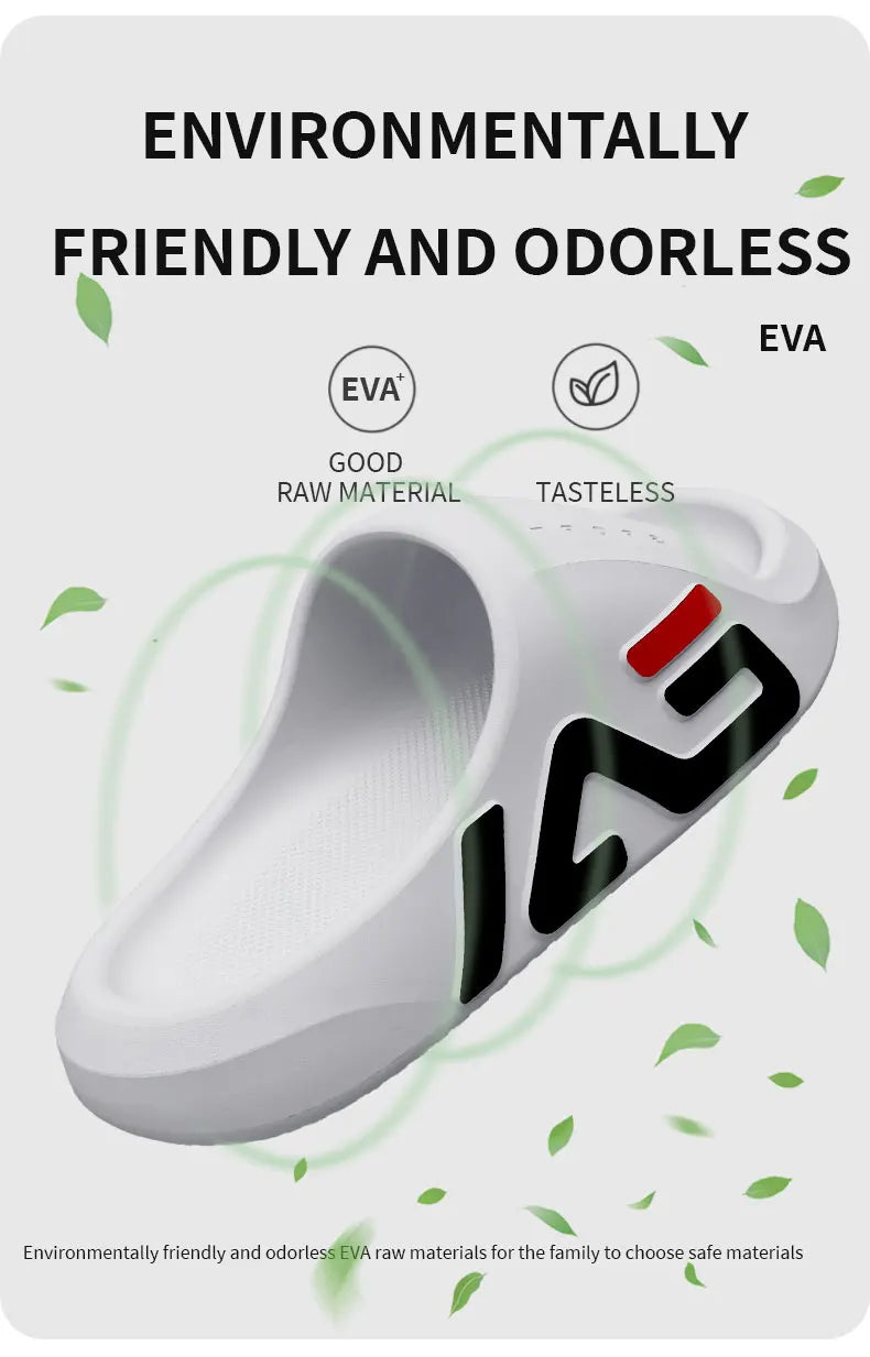 Men Extra Thick Air Cushion Summer Slides