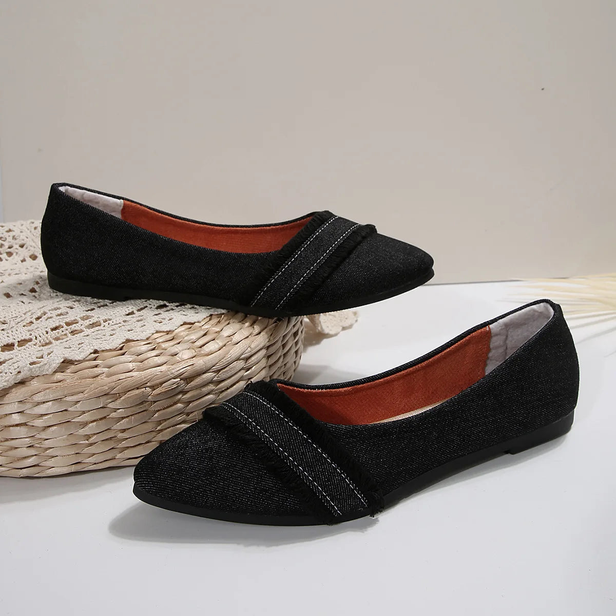 Elegant Casual Canvas Loafers – Summer 2025