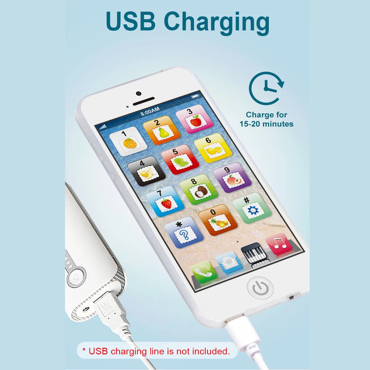 Kids Interactive Learning Play Phone