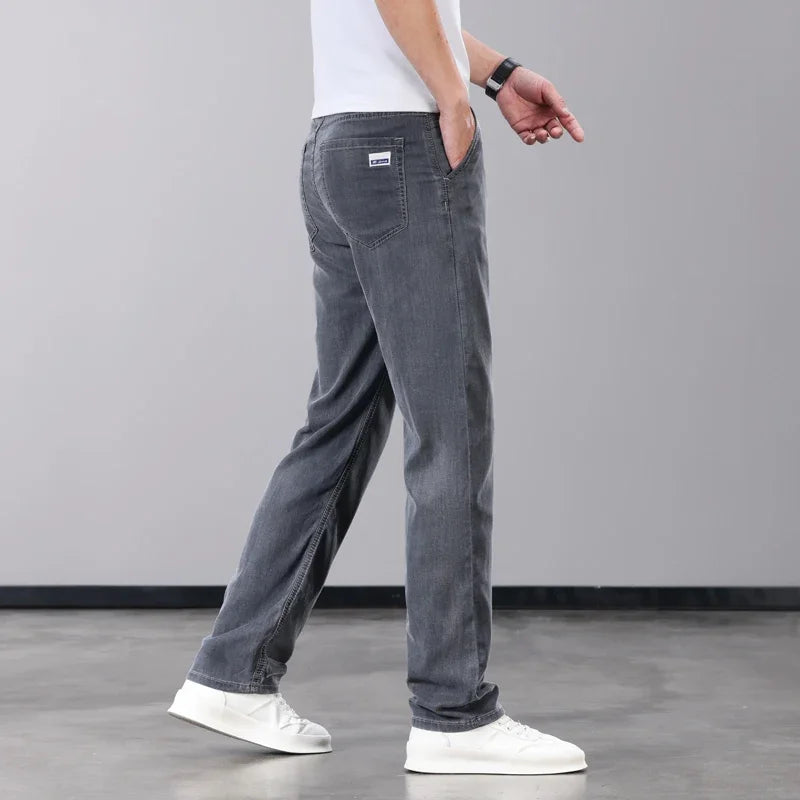 Men Thin Lyocell Jeans