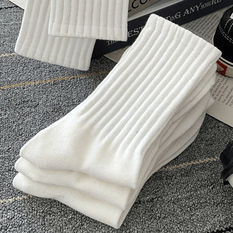 Mid-Length Sports Socks (5 Pairs)
