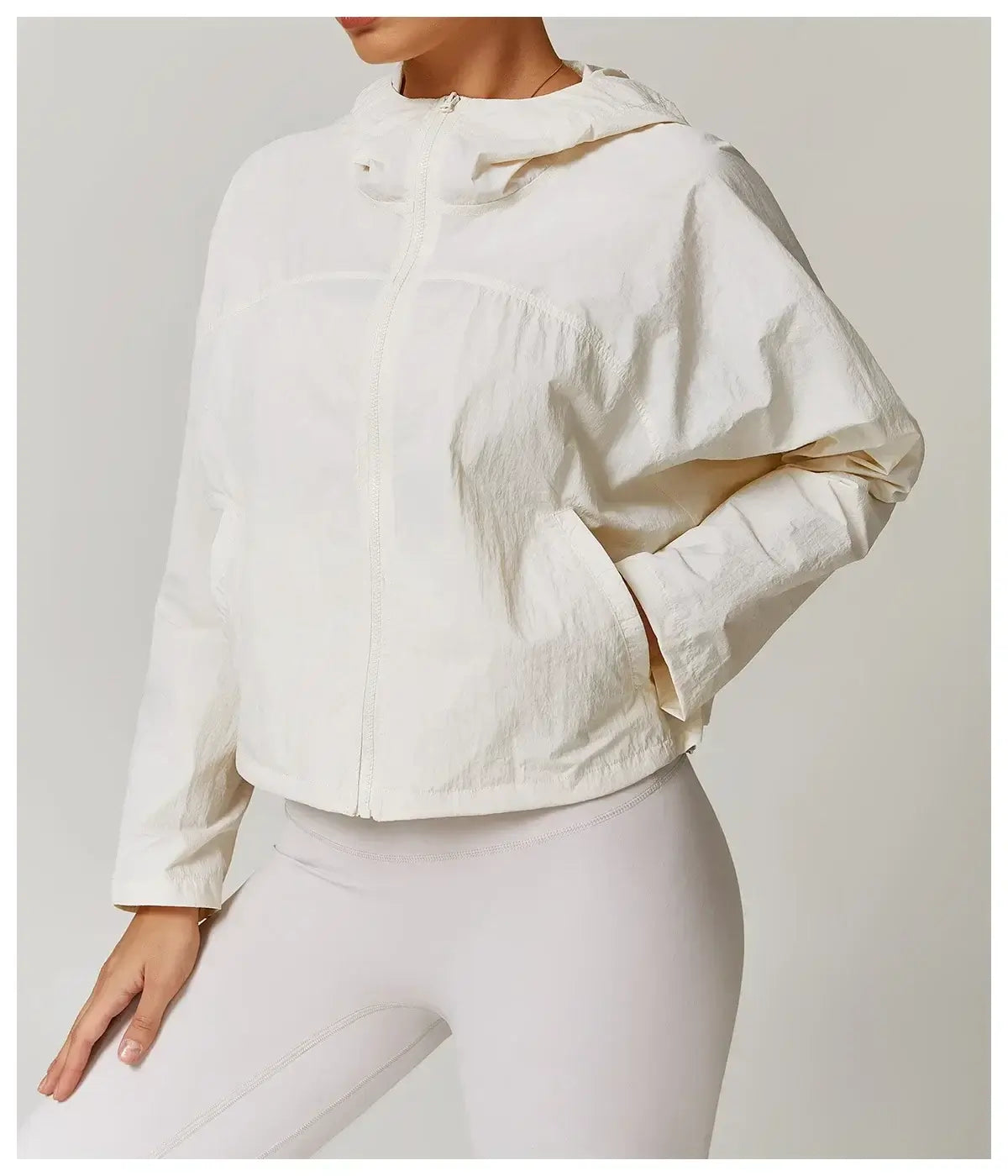 Women Windproof Quick Dry Yoga Jacket