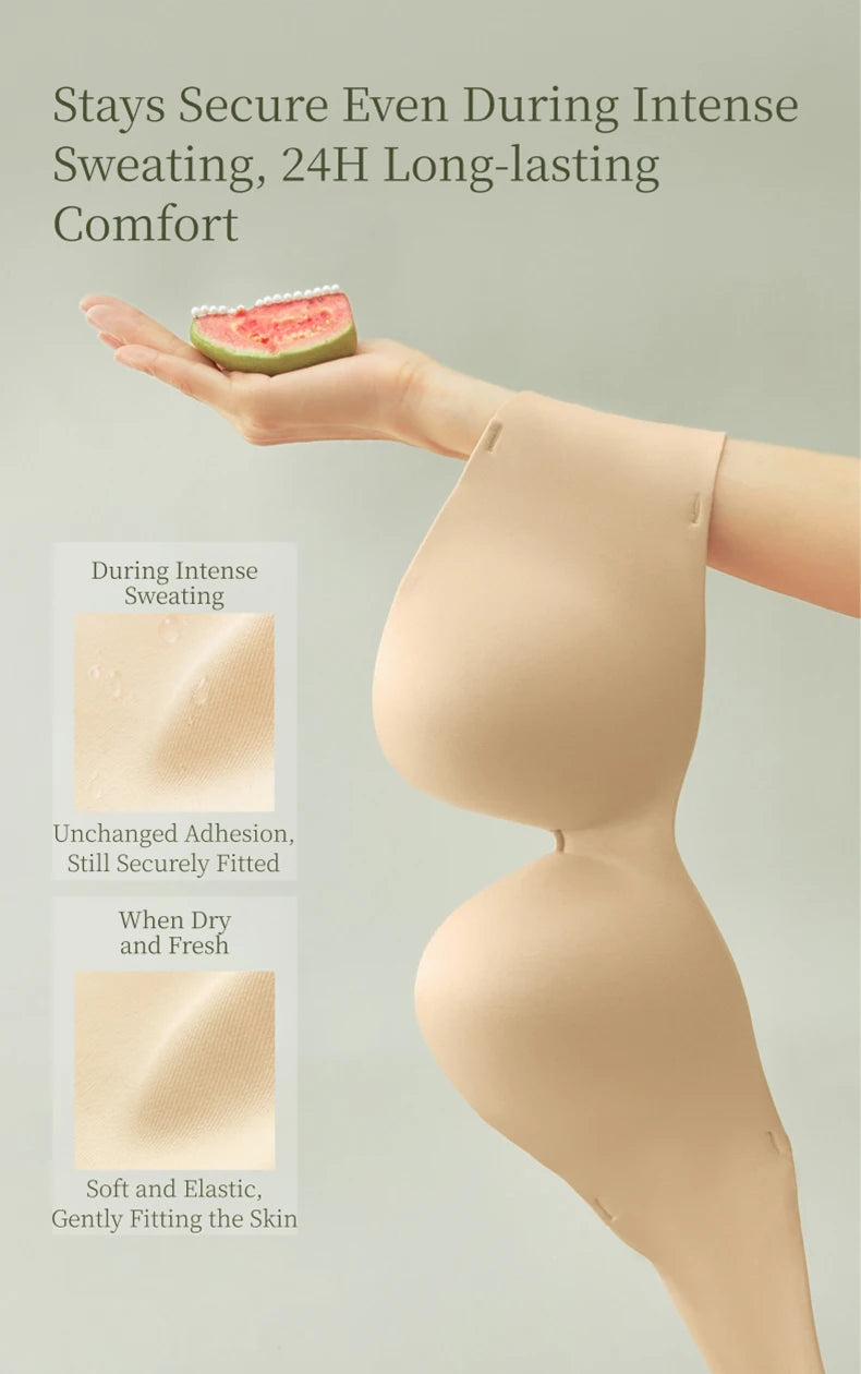 Women Invisible Strapless Bra