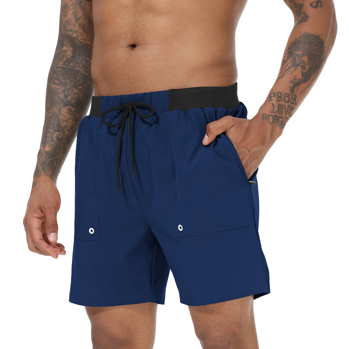 Men Quick Dry Swim Shorts