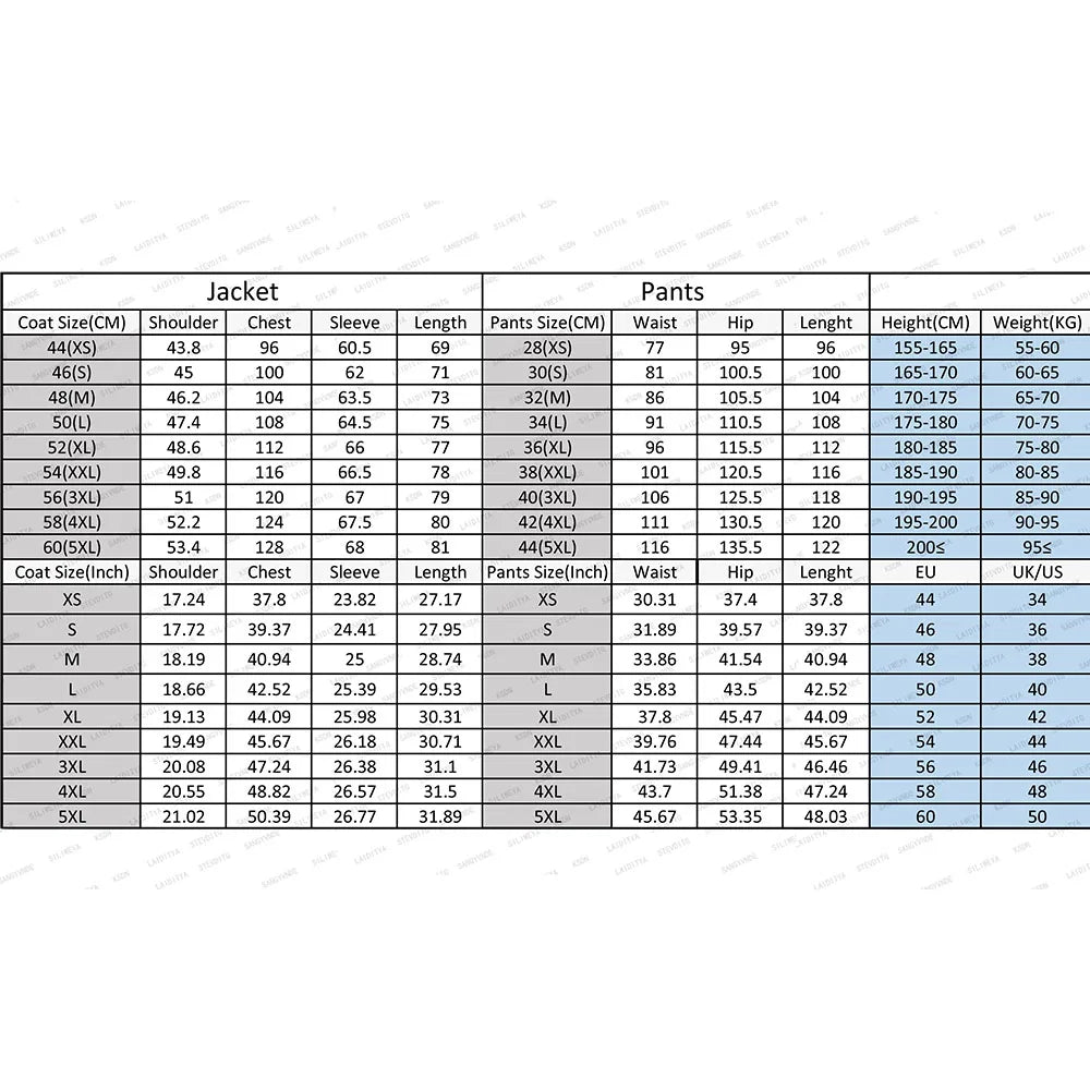 Men's Plus Size 3-Piece Suit – Stretch Fabric