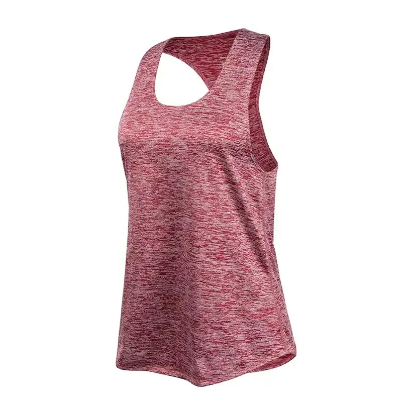 Women Sleeveless Yoga Tank Top Quick Dry Workout Shirt