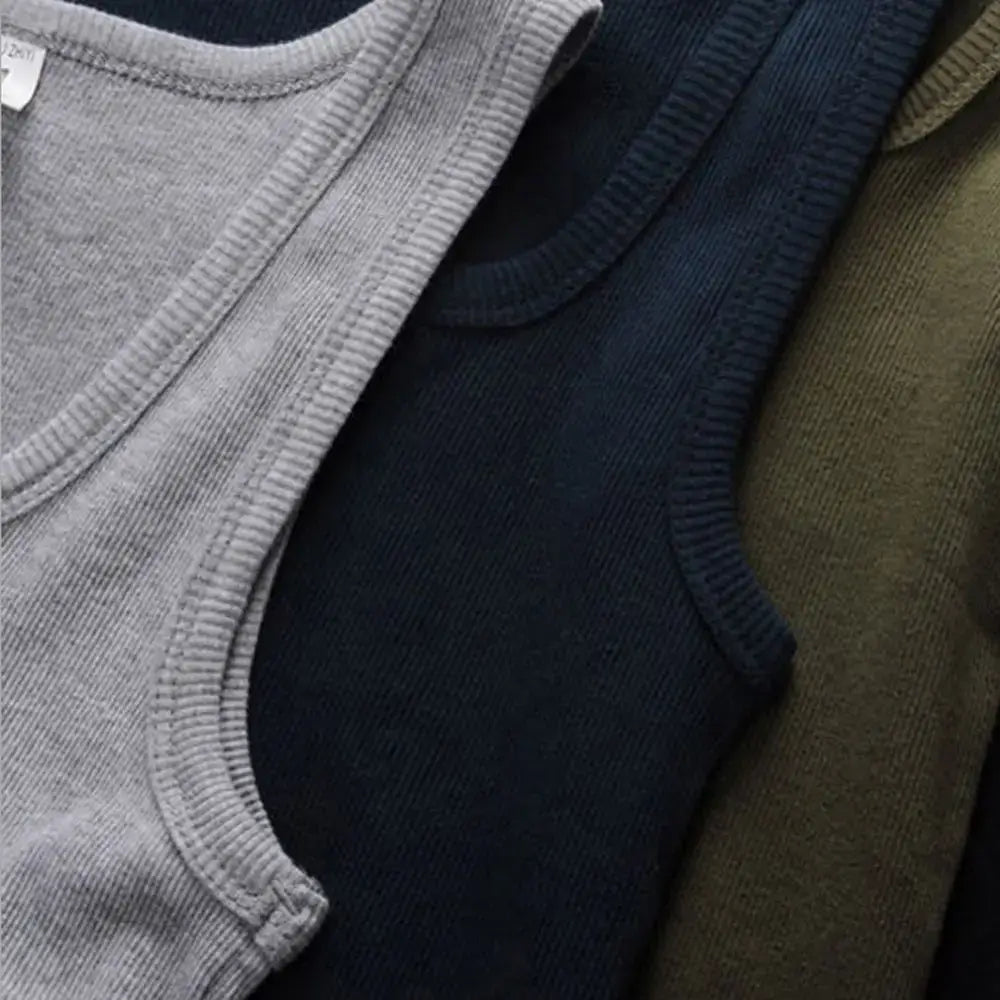 Women Cotton Tank Top Gym Vest Casual Workout Shirt