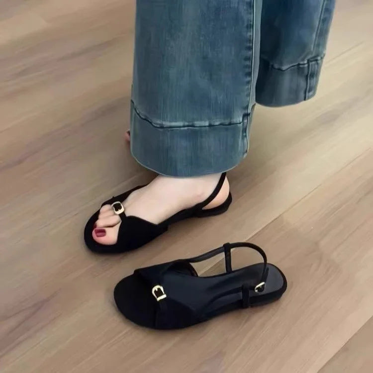 Women Cozy Flat Sandals Casual Summer Shoes