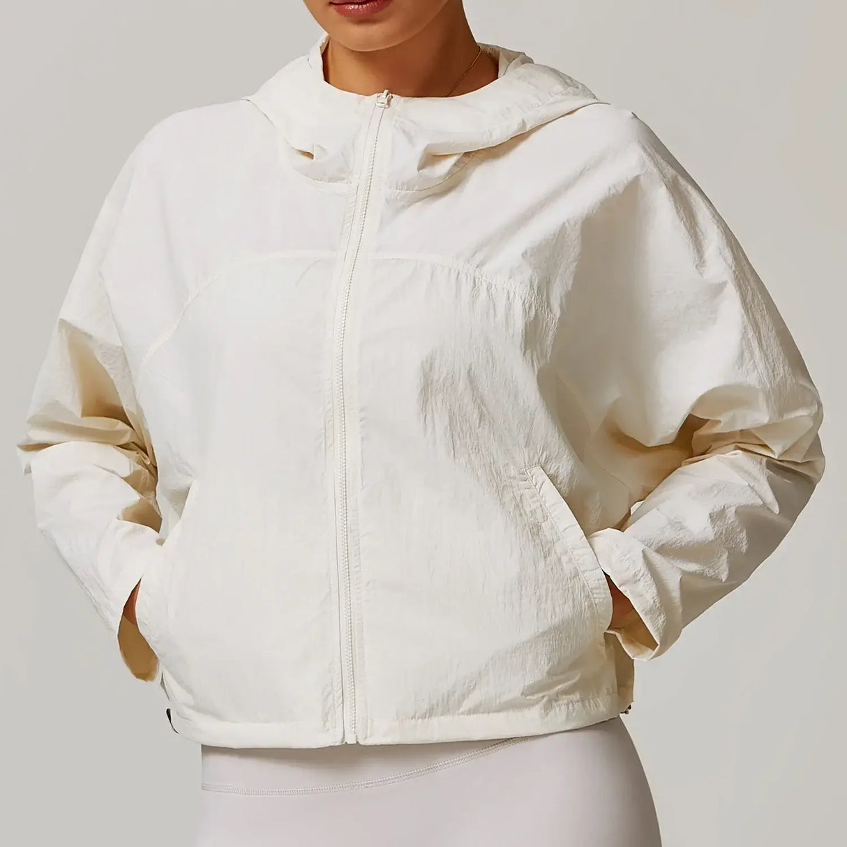 Women Quick Dry Hooded Sports Jacket