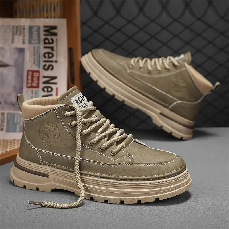 Fashion High-Top Casual Men’s Boots