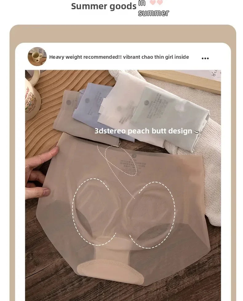 Women Low Waist Quick Dry Briefs