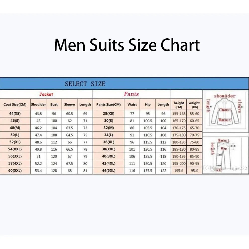 Men's Plus Size 3-Piece Suit – Stretch Fabric