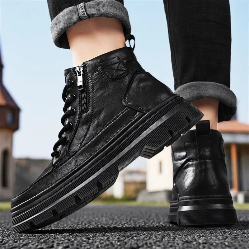Men’s High-Top Lightweight Casual Boots