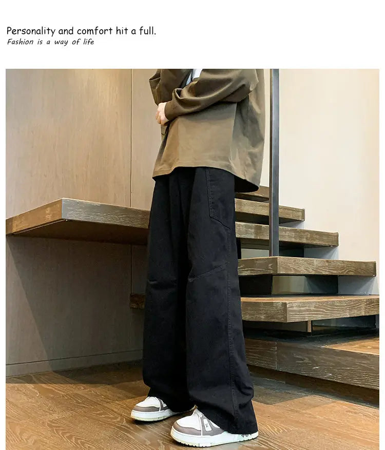 Men’s Oversized Streetwear Cargo Pants