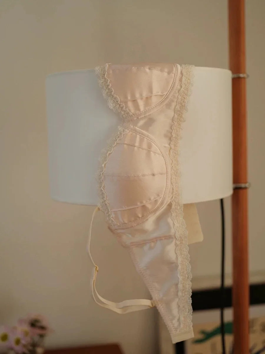 Women French Lace Half Bra