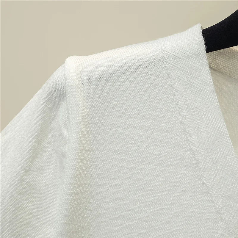 Women's Short Sleeve Crop Knit Sweater