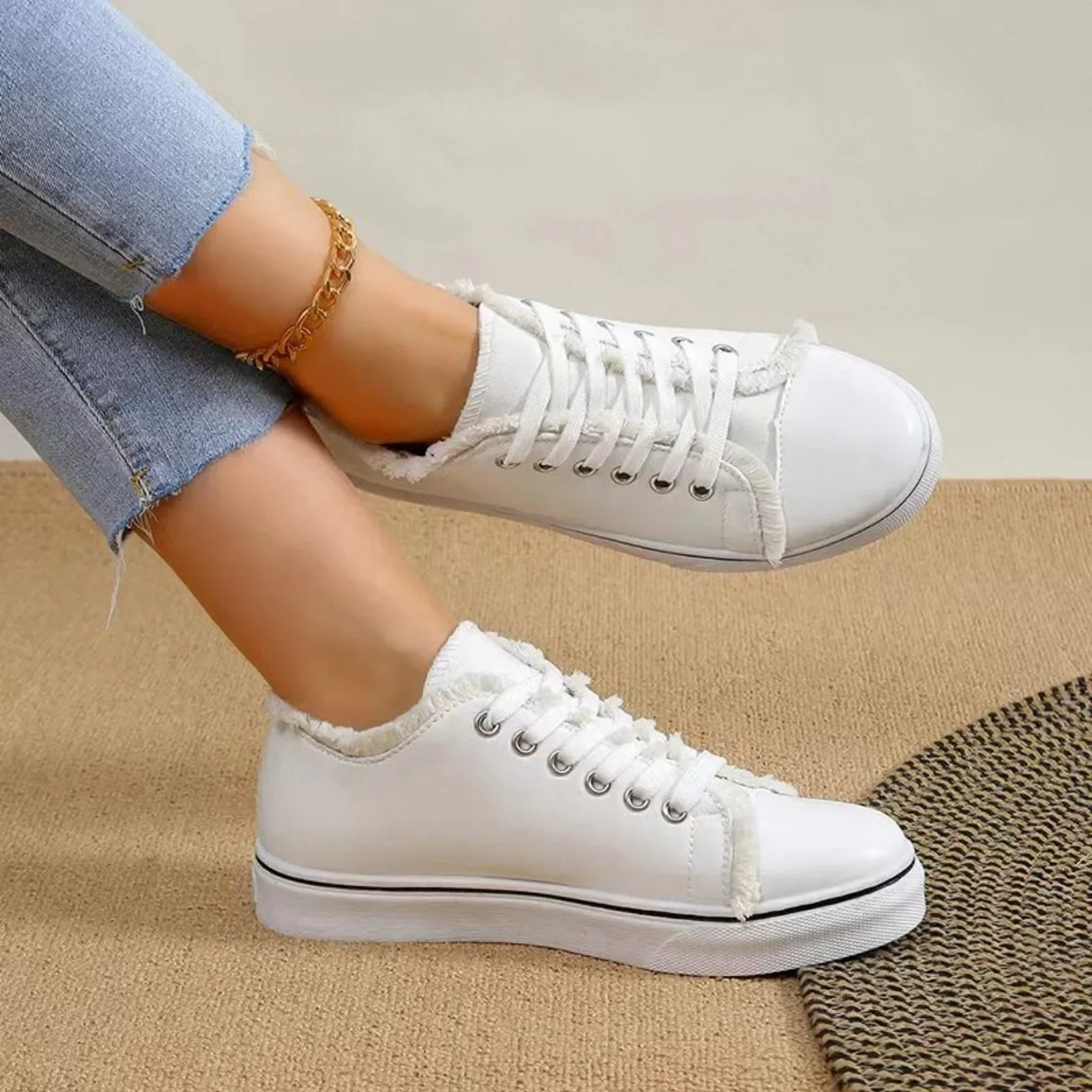 Women Canvas Shoes Low Cut Fashion Sneakers