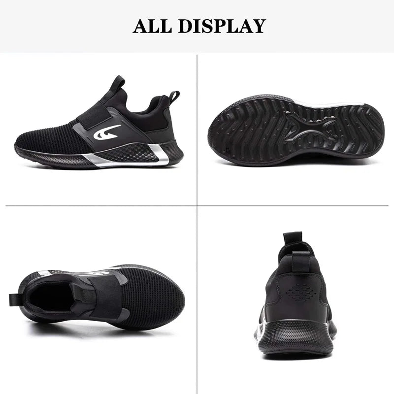 Women Safety Shoes Industrial Steel Toe Sneakers