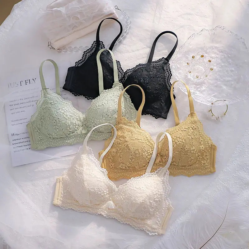 Women Ultra Thin Bra Set