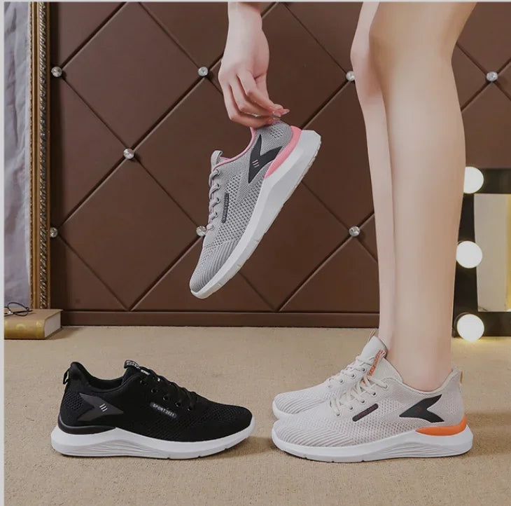 Women Sneakers Lightweight Soft Sole Running Shoes