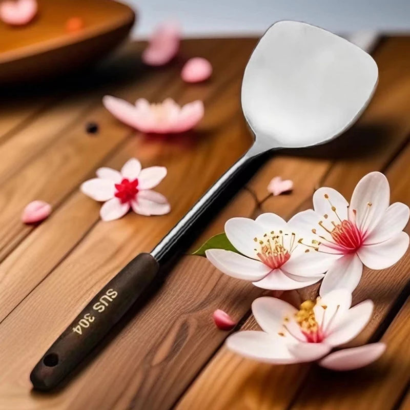 Wok Spatula & Ladle Cooking Tool Set