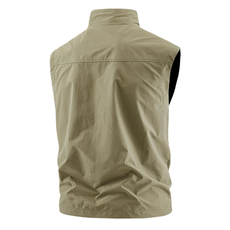 Men's Plus Size Summer Vest Jacket 2025