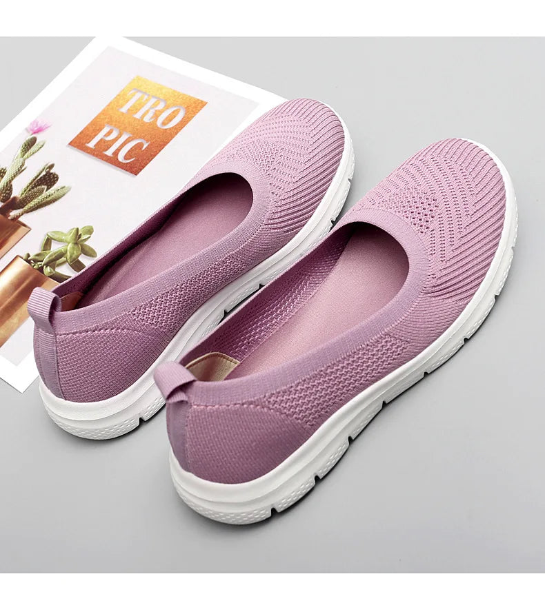 Women Knitted Sock Sneakers Casual Trainers