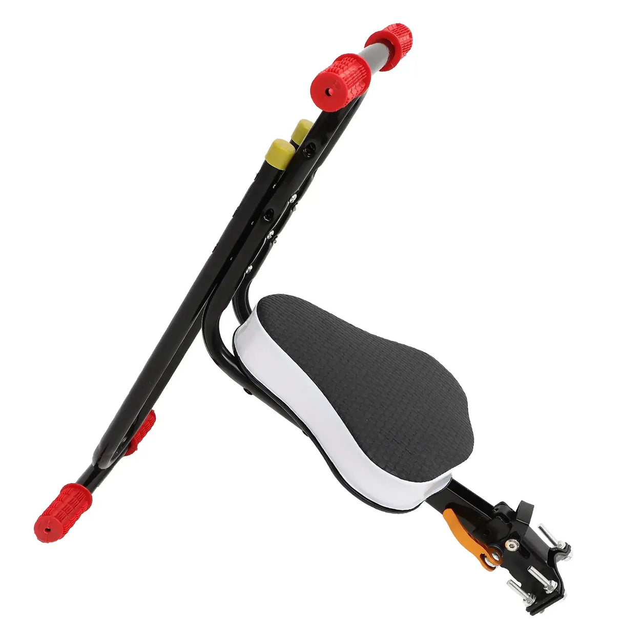 Kids electric bike saddle seat with backrest, adjustable design, perfect for children aged 12 and up.