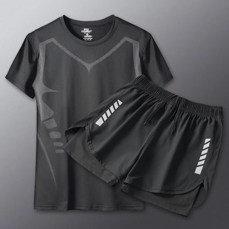 Men Swimwear Set Beach Surf Suit