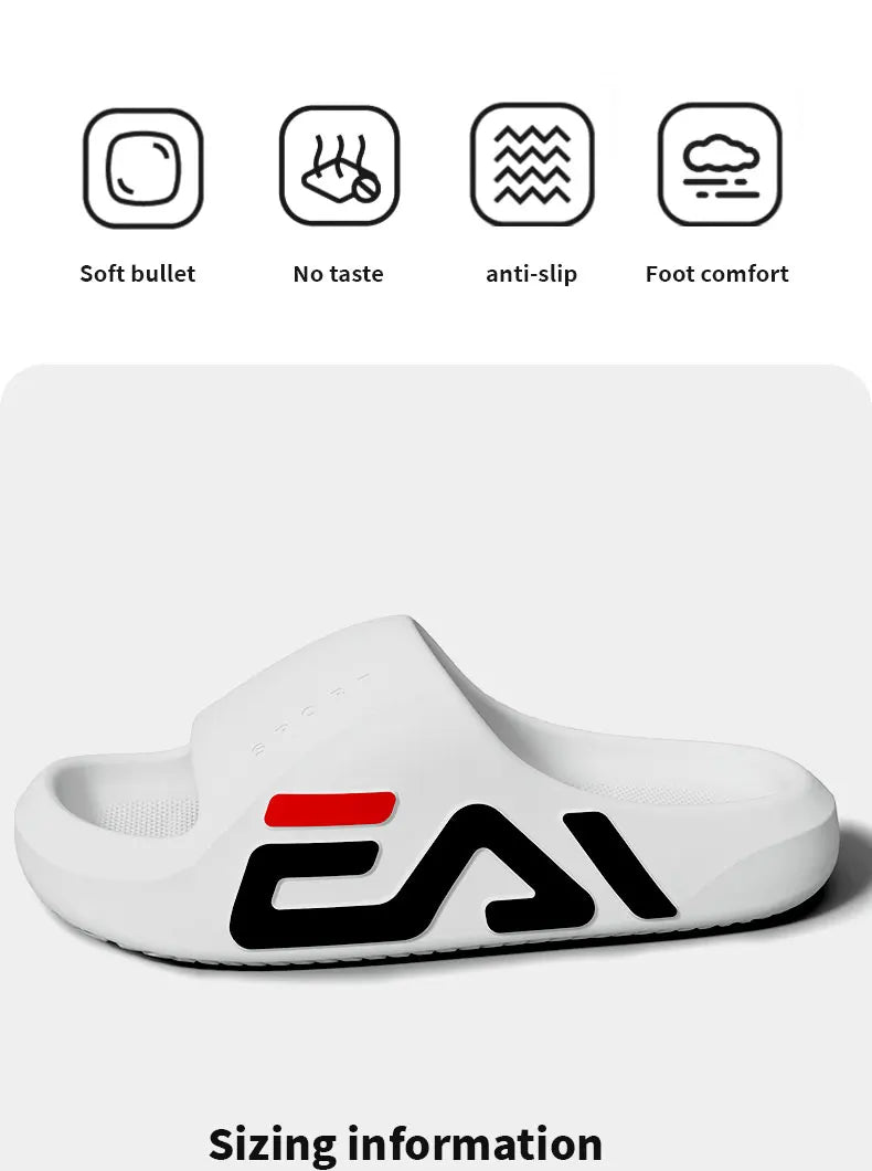 Men Extra Thick Air Cushion Summer Slides