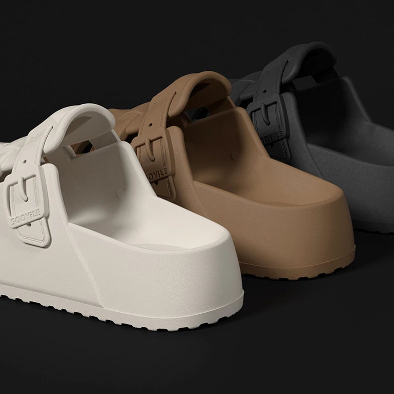 Women Mules Casual Platform Slides