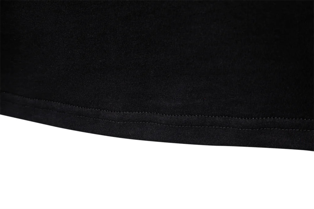 Men Cotton Henley Long Tee