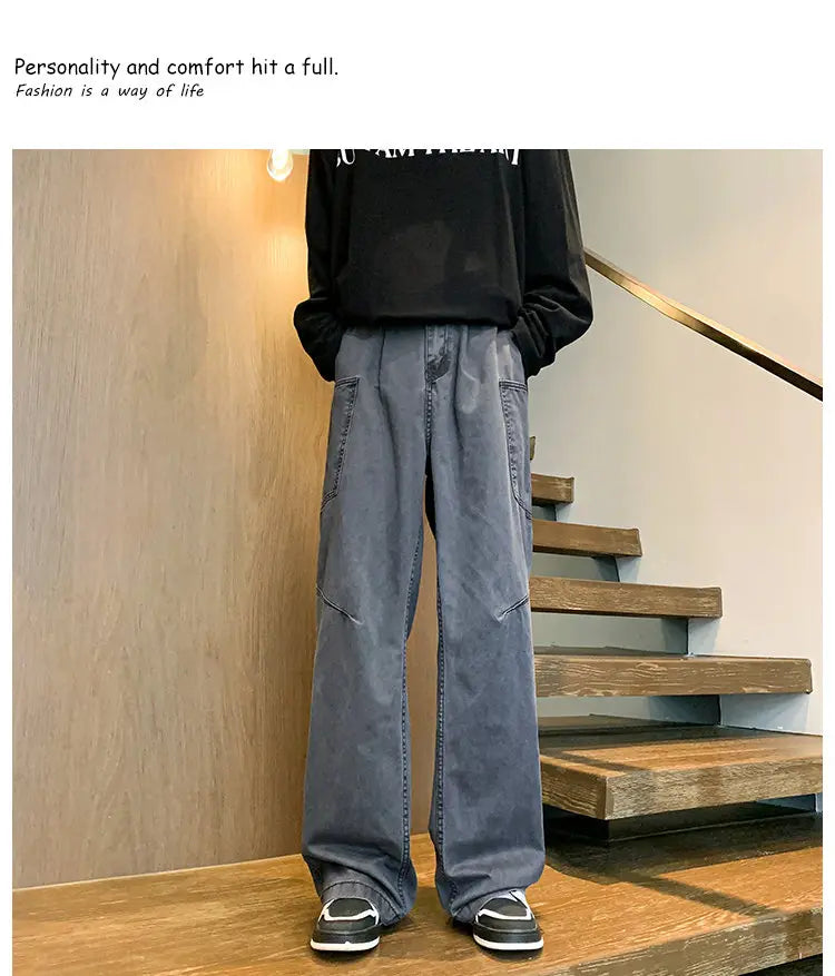 Men’s Plus Size Cargo Pants 8XL