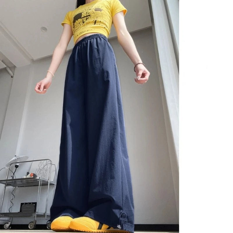 Women's Plus Size Street Style Cargo Pants