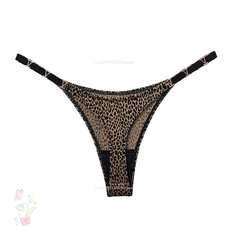 Women Breathable Lace Tangas