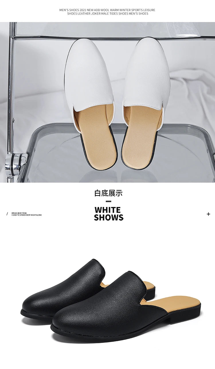 Men British Style Mules