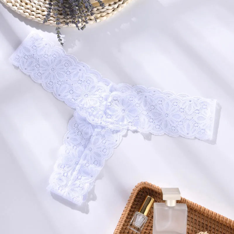 Women Rhinestone Thong Panties