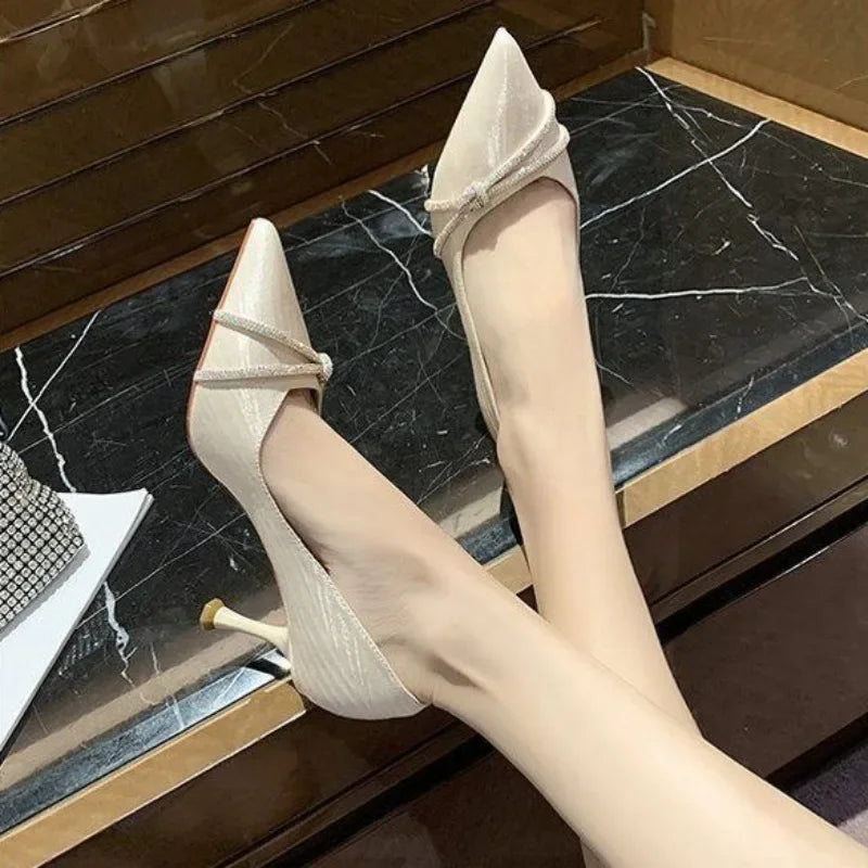 Korean Style Women Pumps Formal Non-Slip Shoes